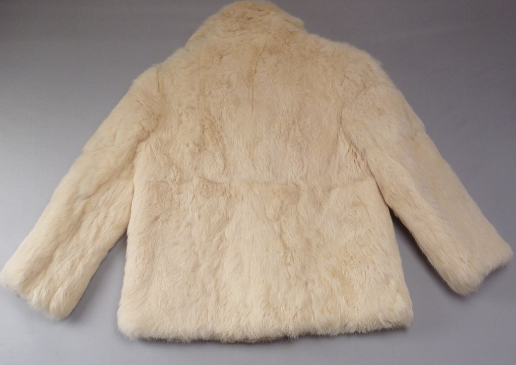 Vintage Fur Coat Cream