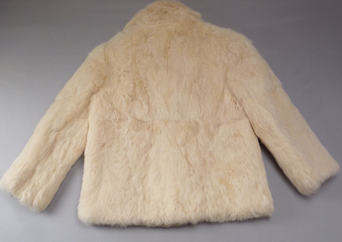 Vintage Fur Coat Cream