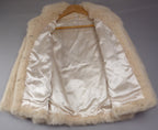 Vintage Fur Coat Cream
