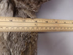 Vintage Grey Rabbit Fur Coat