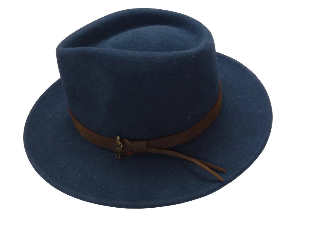 Jack Murphy Ireland Blue Fedora Hat