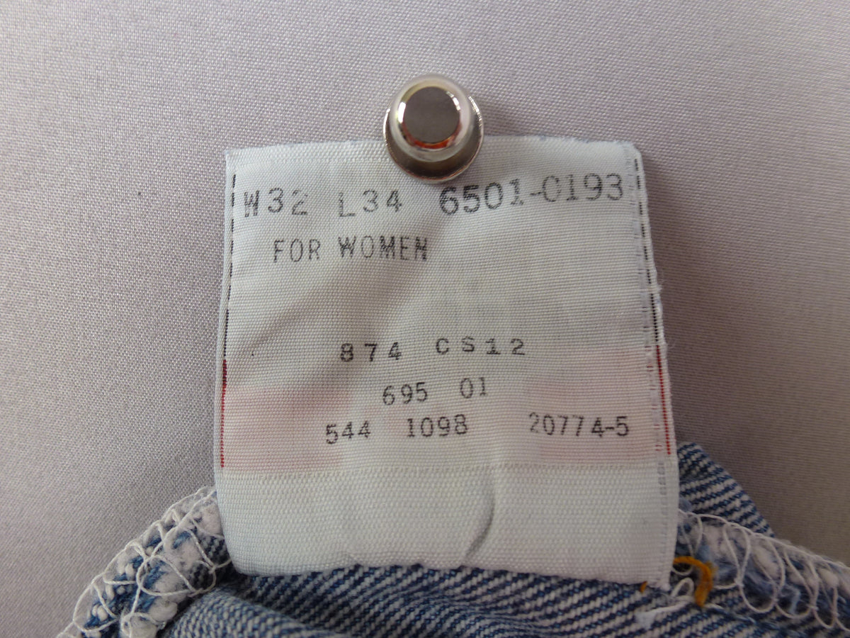 Vintage Blue Levi's 501 Jeans