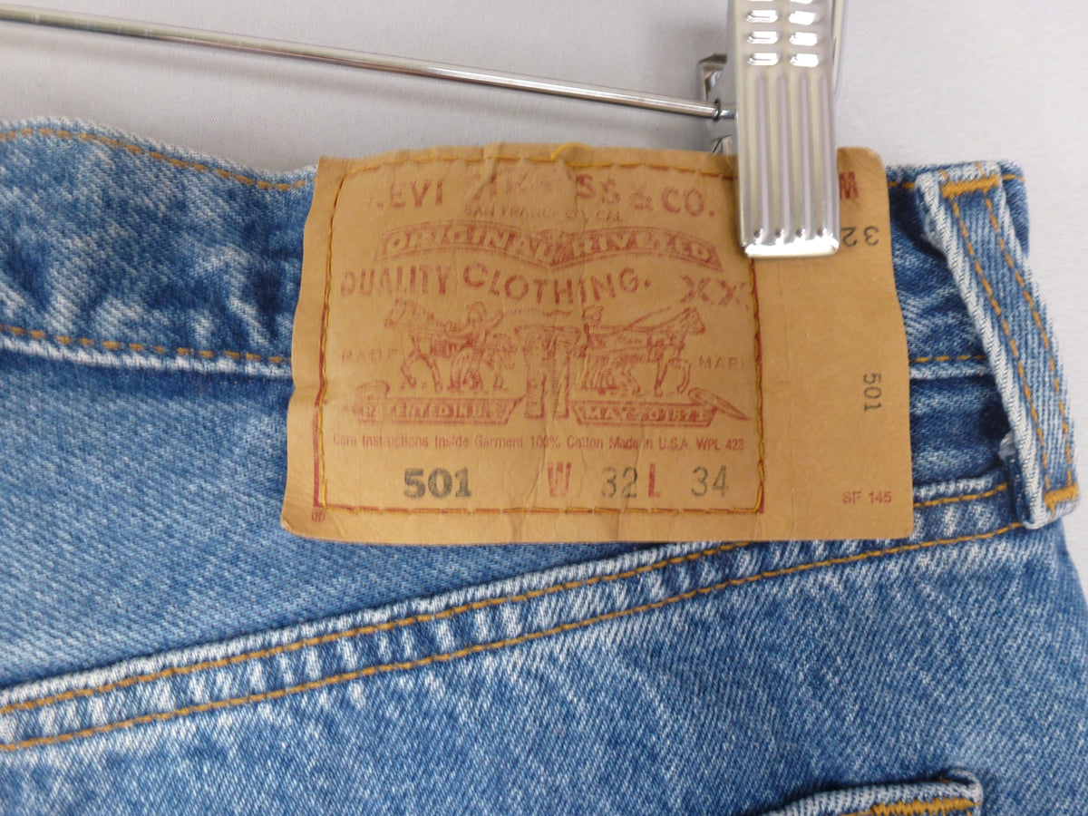 Vintage Blue Levi's 501 Jeans
