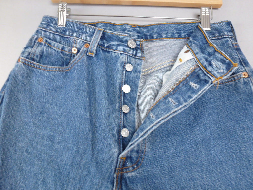 Vintage Blue Levi's 501 Jeans