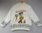 Vintage White Disney Minnie Mouse St Michael Sweatshirt