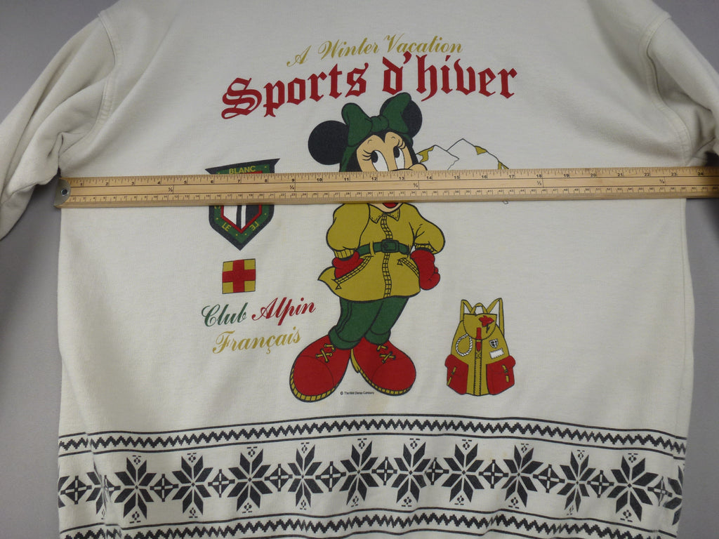 Vintage White Disney Minnie Mouse St Michael Sweatshirt