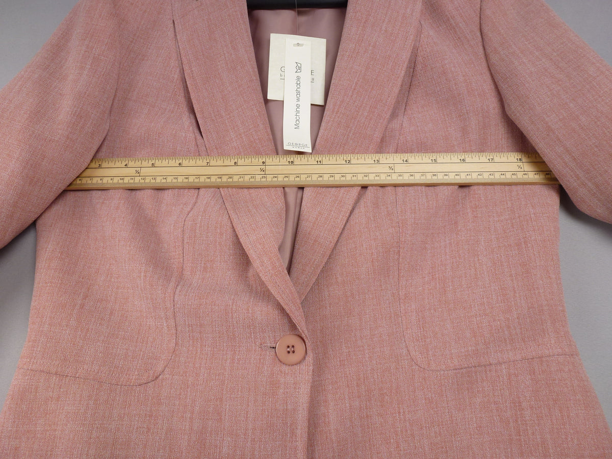 George Tailored Pink Blazer