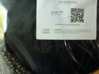 Wool Blend Oversized Black & White Coat