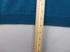 Honor Millburn Teal Cable Knit Cardigan
