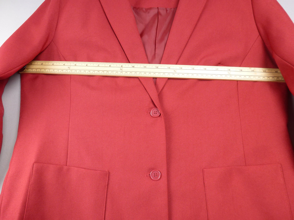 Daxon Red Tailored Blazer