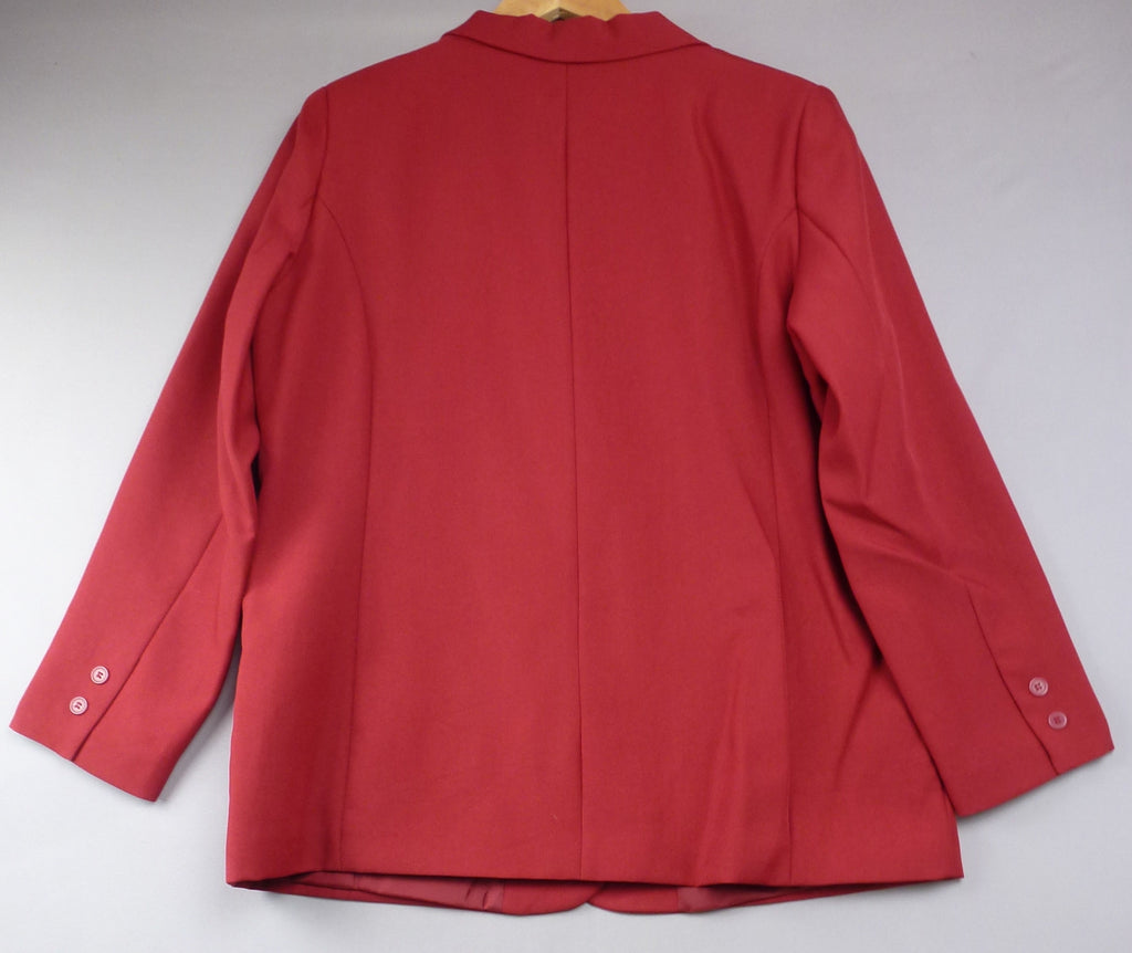 Daxon Red Tailored Blazer