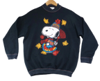 Vintage Black Snoopy St Michael Sweatshirt