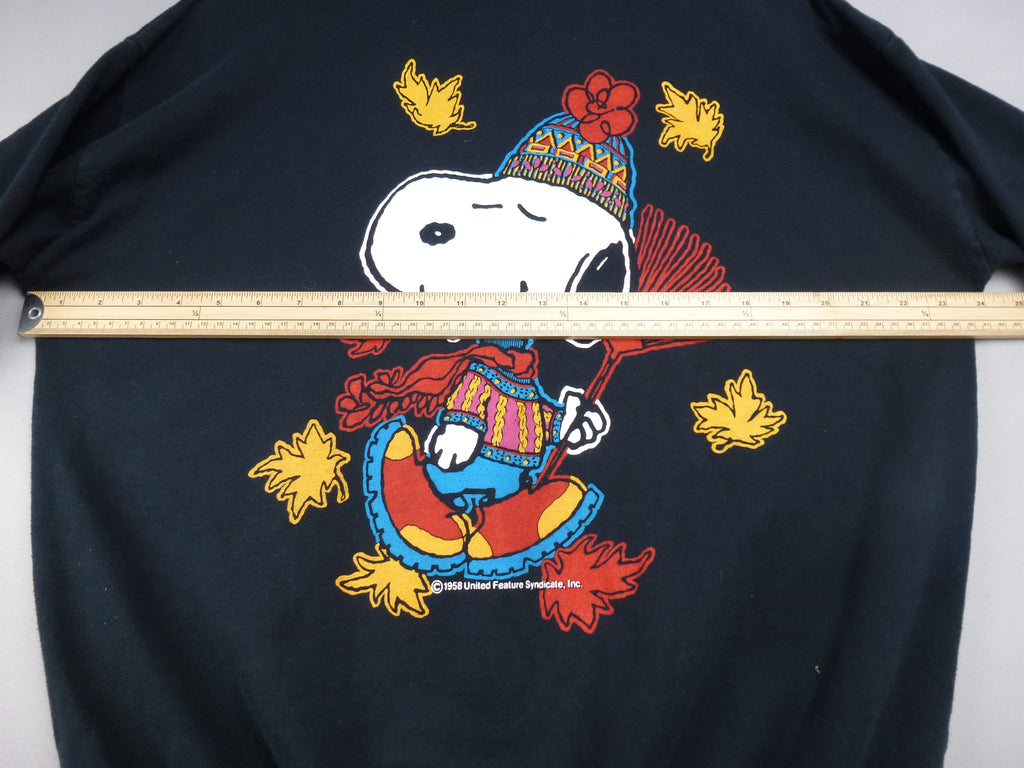 Vintage Black Snoopy St Michael Sweatshirt
