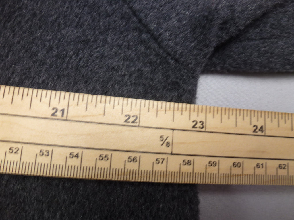 Eastex Grey Cashmere Wool Blend Longline Overcoat