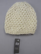 Cream Chunky Knit River Island Beanie