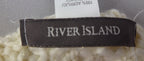 Cream Chunky Knit River Island Beanie