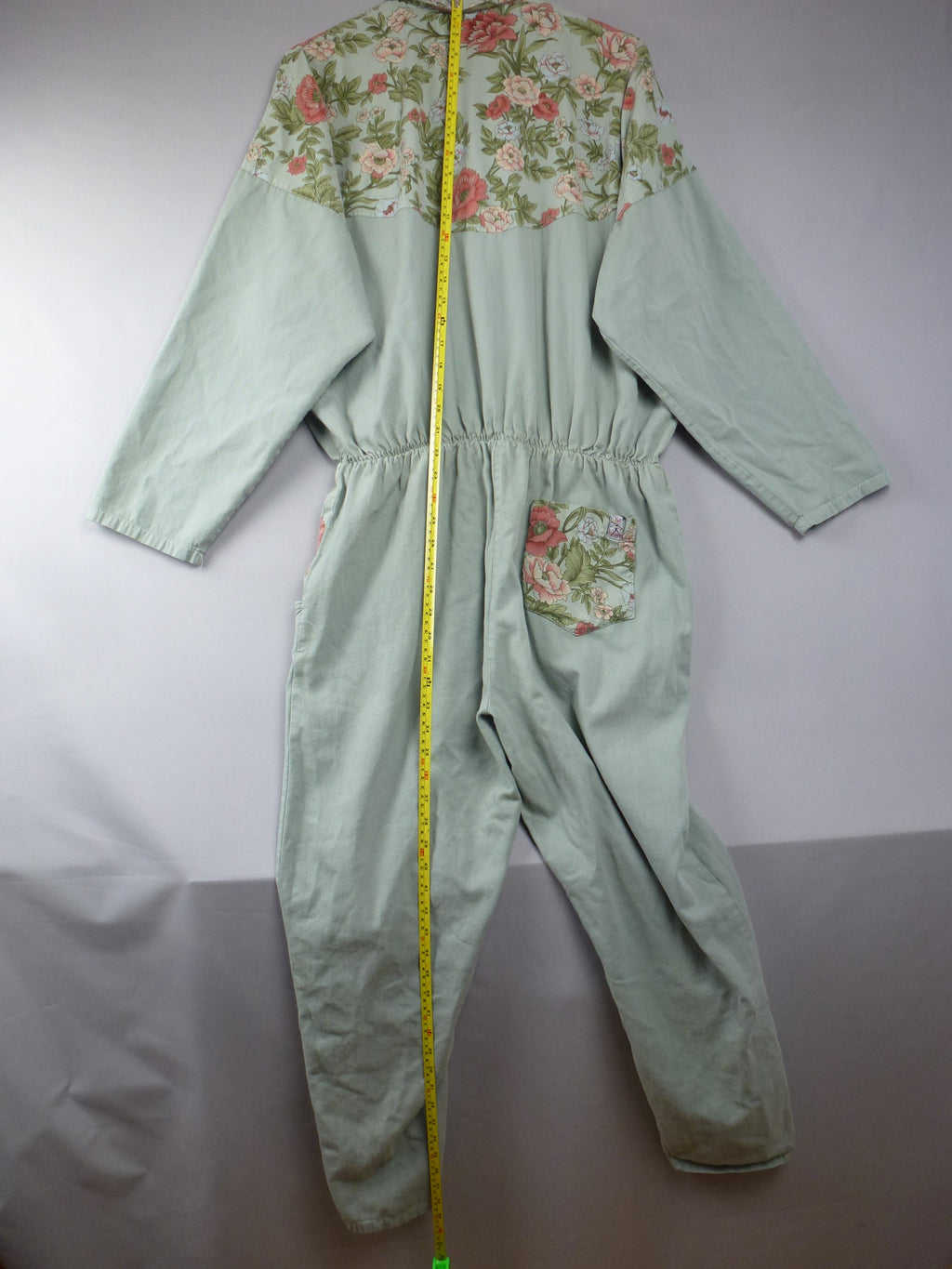 Vintage Wicked Gear Floral Jumpsuit