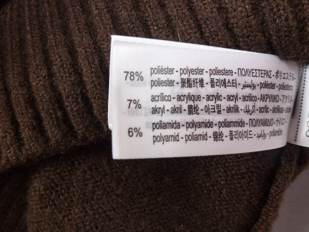 Zara Brown Knitted Vest