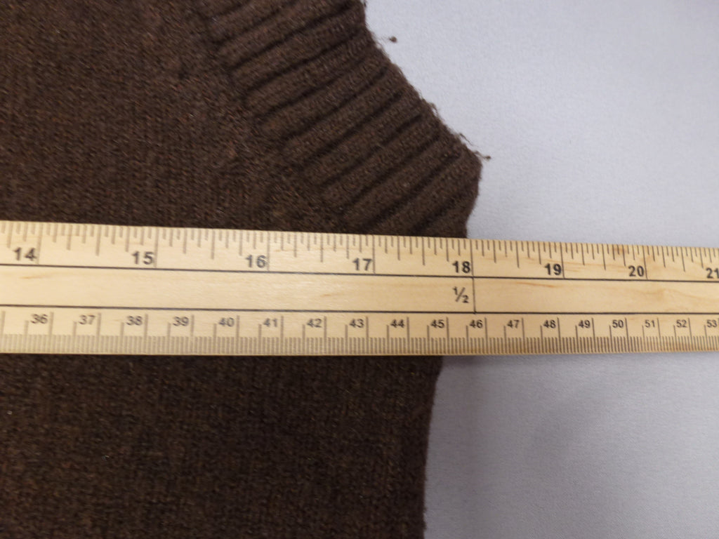 Zara Brown Knitted Vest