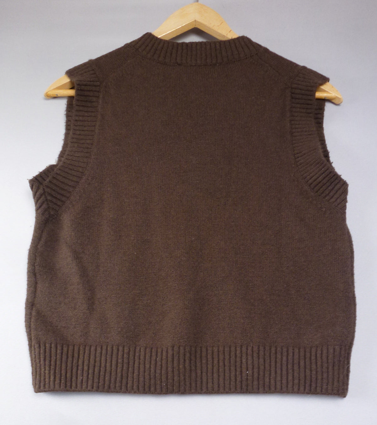 Zara Brown Knitted Vest