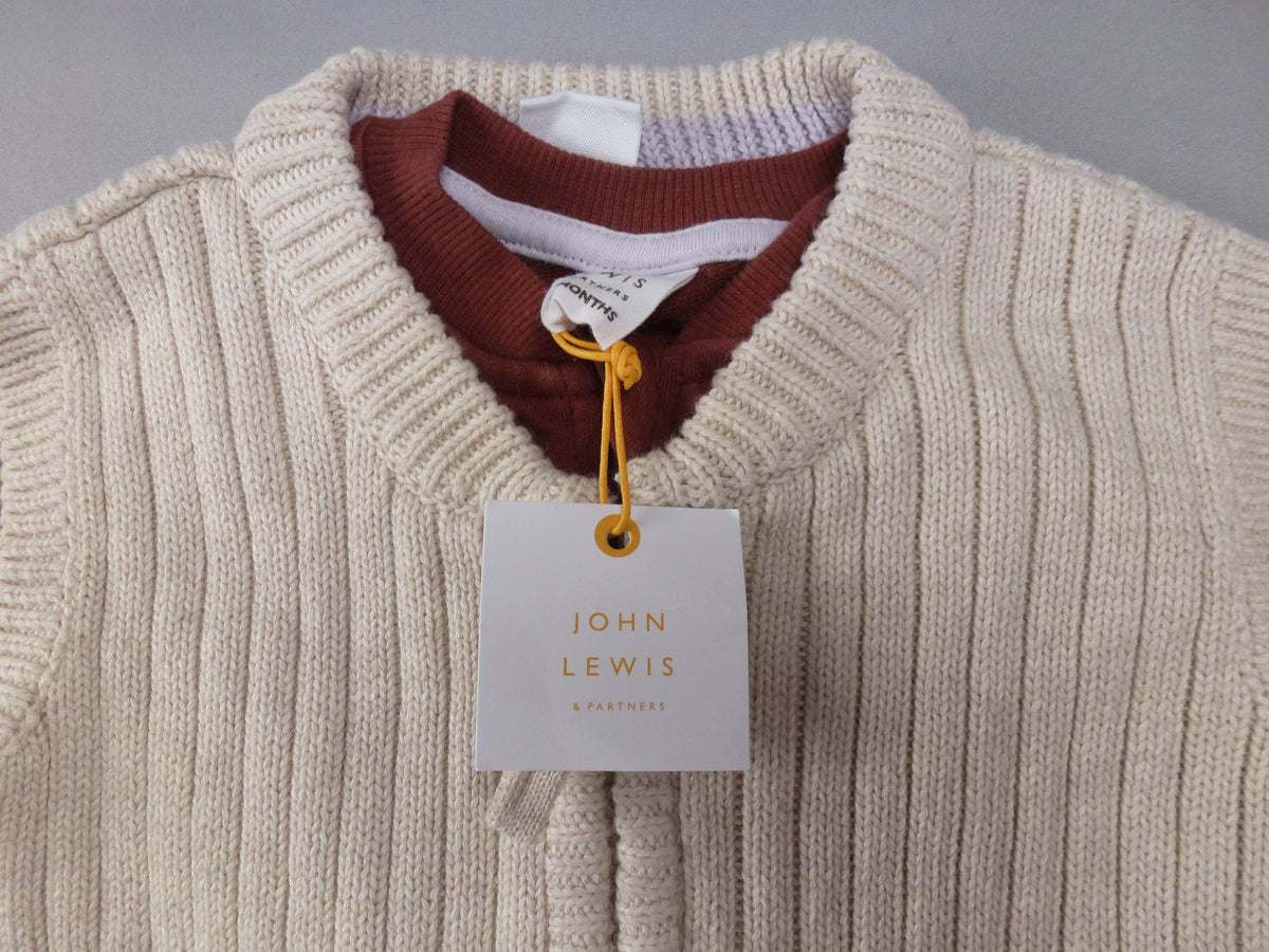John Lewis 2 Piece Unisex Baby Set