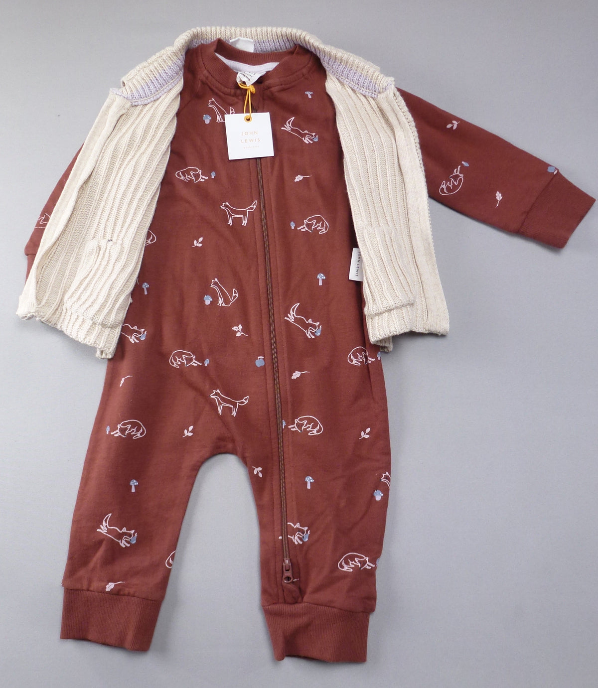 John Lewis 2 Piece Unisex Baby Set