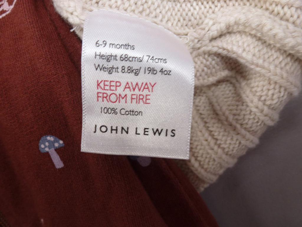 John Lewis 2 Piece Unisex Baby Set