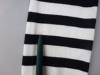 Divided H&M Black & White Striped Cardigan