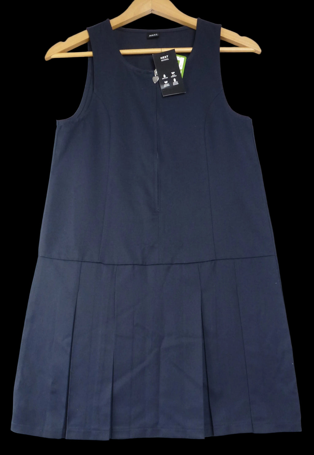 Next School Navy Pinafore Dress