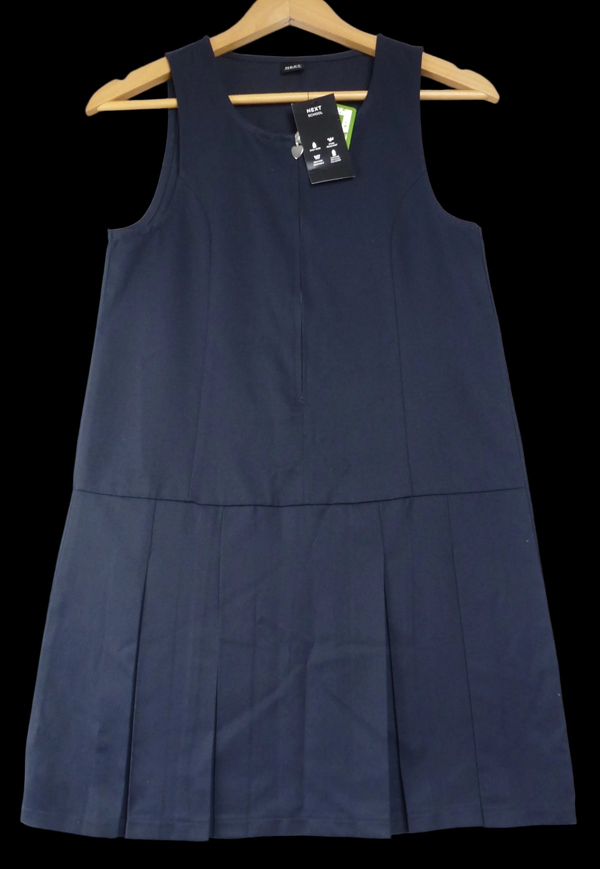 Next School Navy Pinafore Dress