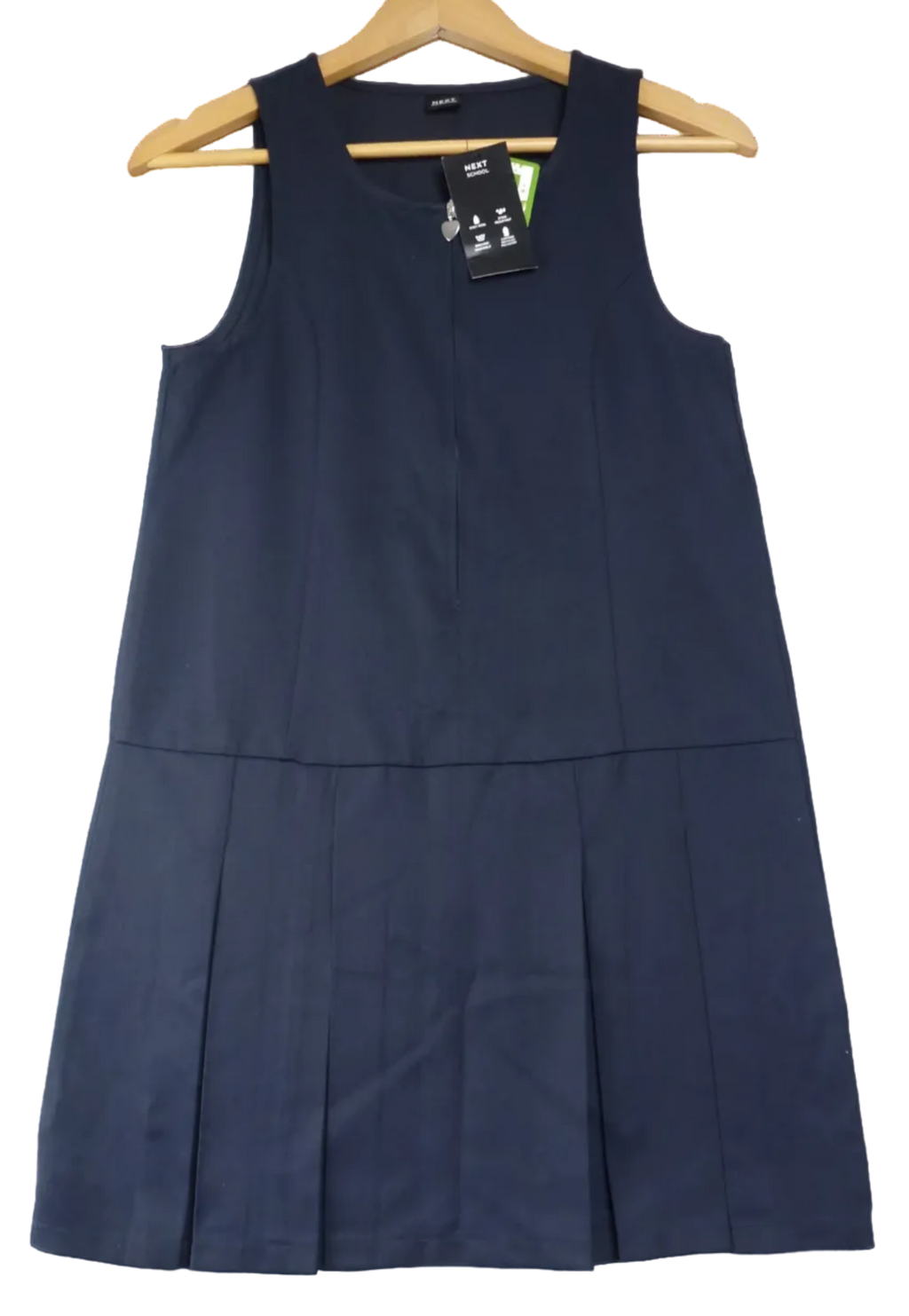 Next School Navy Pinafore Dress