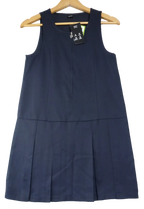Next School Navy Pinafore Dress