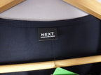 Next School Navy Pinafore Dress