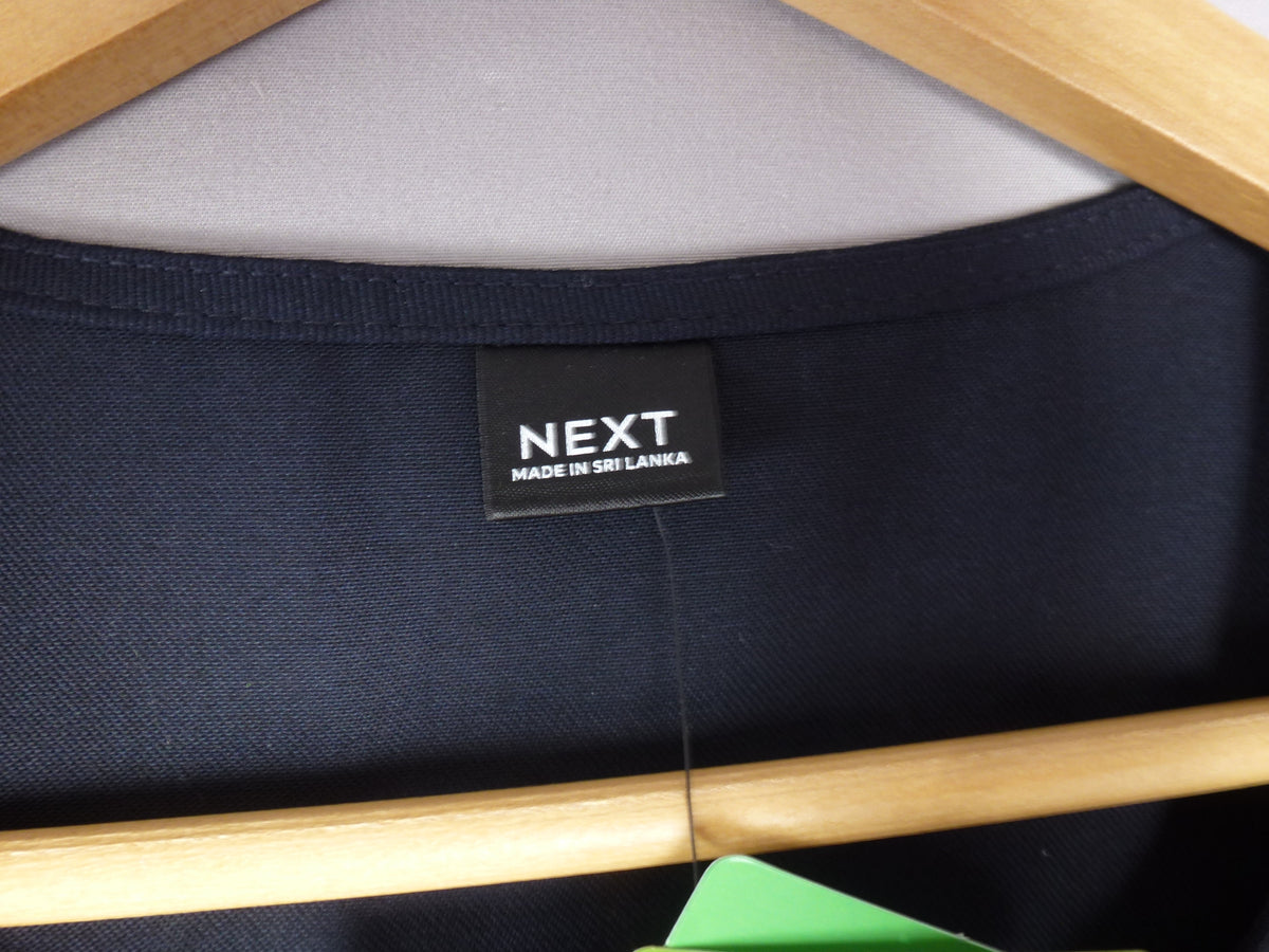 Next School Navy Pinafore Dress
