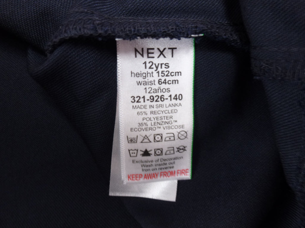 Next School Navy Pinafore Dress