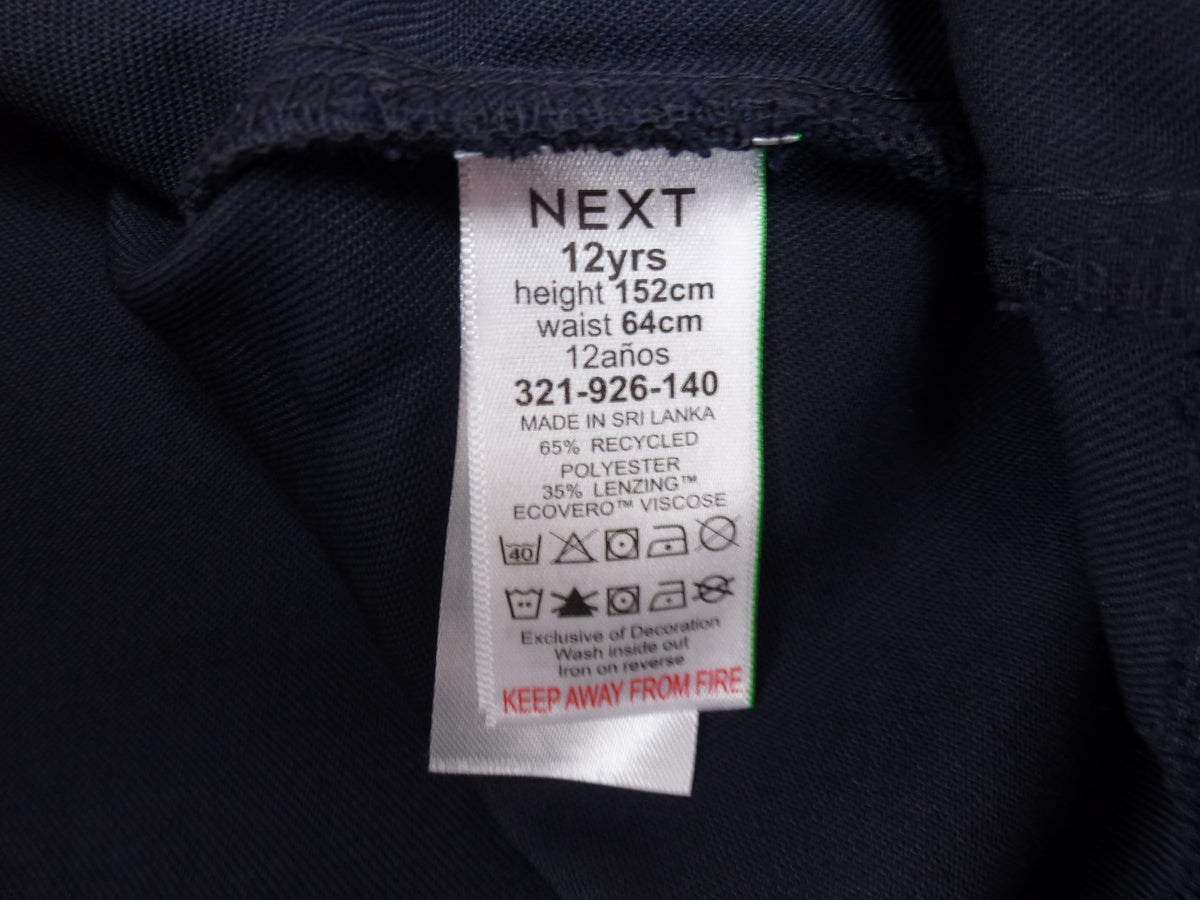 Next School Navy Pinafore Dress