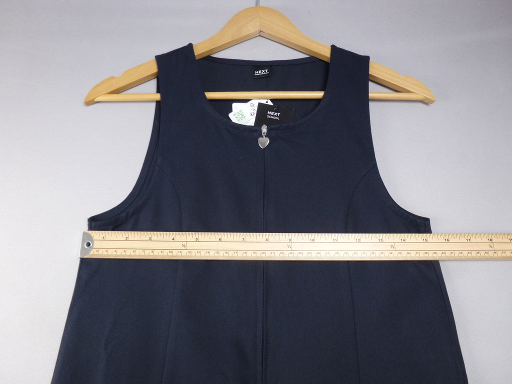 Next School Navy Pinafore Dress