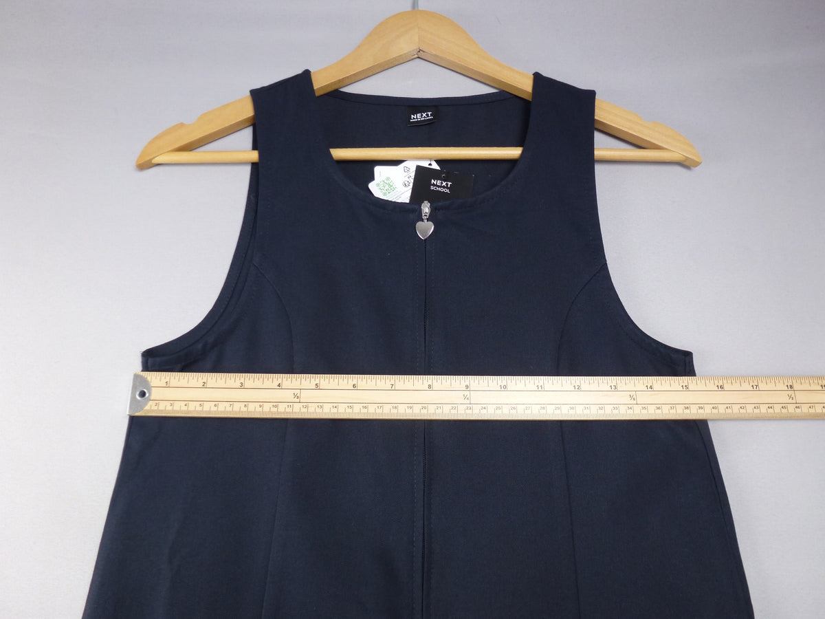 Next School Navy Pinafore Dress