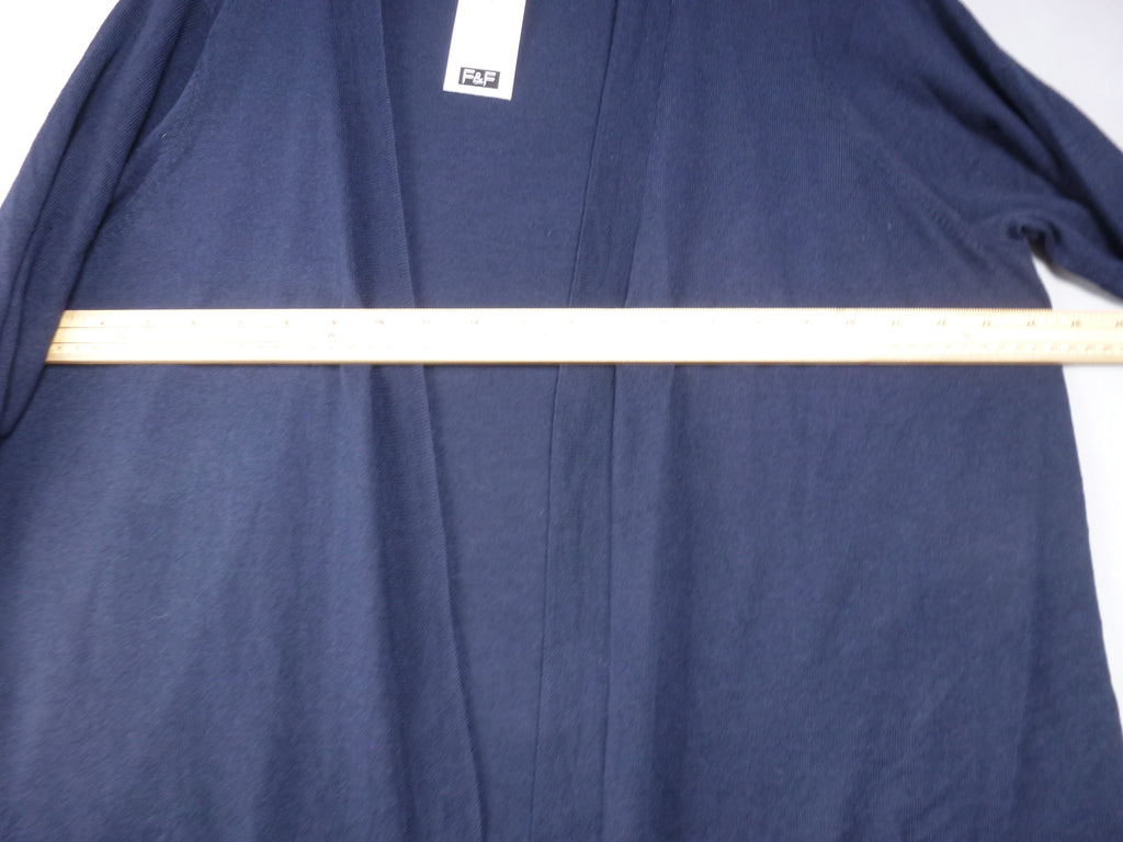 F&F Navy Open Front Cardigan