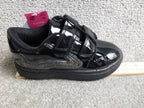 George Black Patent Light Up Glitter School Shoes