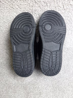 George Black Patent Light Up Glitter School Shoes