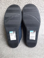 M&S Navy Slippers Thermowarm Memory Foam