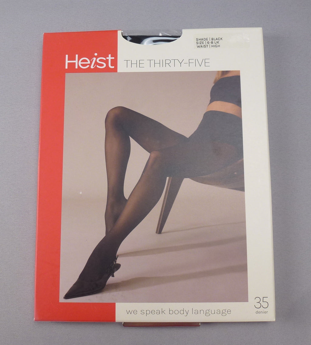 Heist Black Tights The Thirty-Five 35 Denier Semi-Opaque