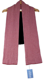 Eldon 100% Cashmere Red & Pink Scarf Made In Scotland