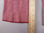 Eldon 100% Cashmere Red & Pink Scarf Made In Scotland