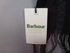 Barbour Tartan Scarf Unisex Brown Green & Grey