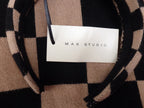 Max Studio Black & Beige Jumper Skirt & Headband Set