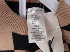 Max Studio Black & Beige Jumper Skirt & Headband Set