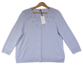 M&S Lilac Beaded Cardigan