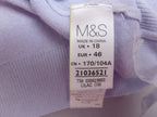M&S Lilac Beaded Cardigan